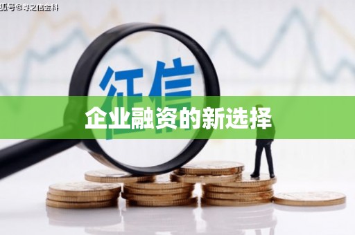 金台企业融资的新选择