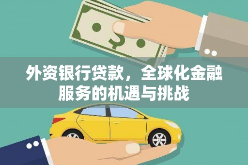 金台外资银行贷款，全球化金融服务的机遇与挑战