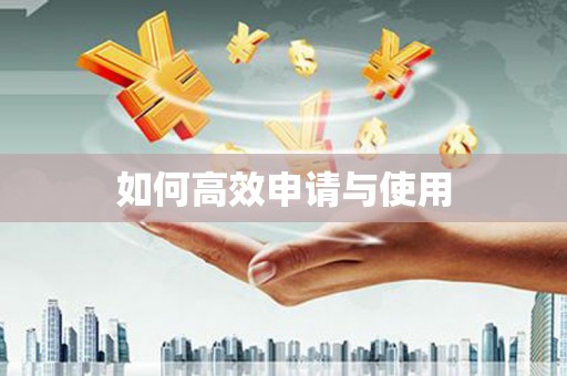 金台如何高效申请与使用